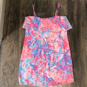 Lilly Pulitzer zip up flowy dress